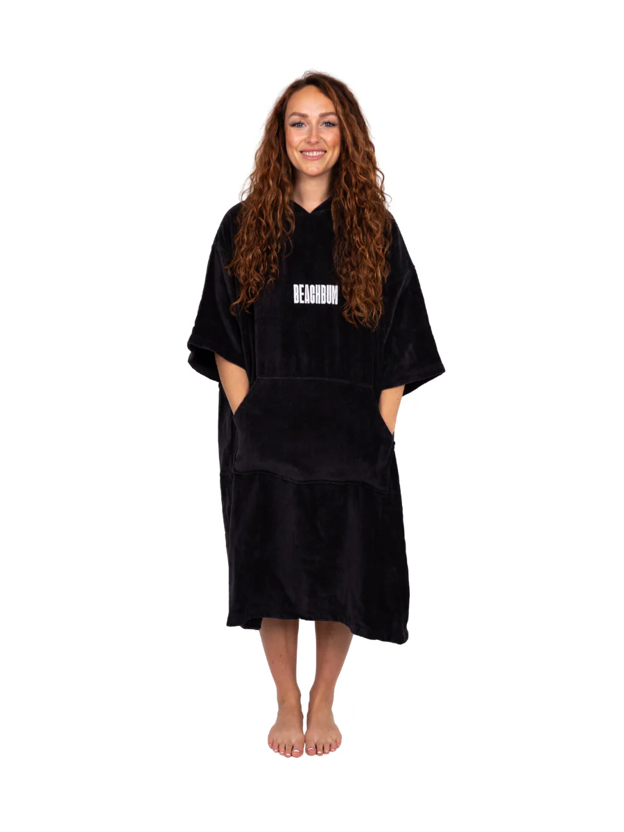 BEACHBUM TOWEL ROBE  - CHARCOAL - Image 7