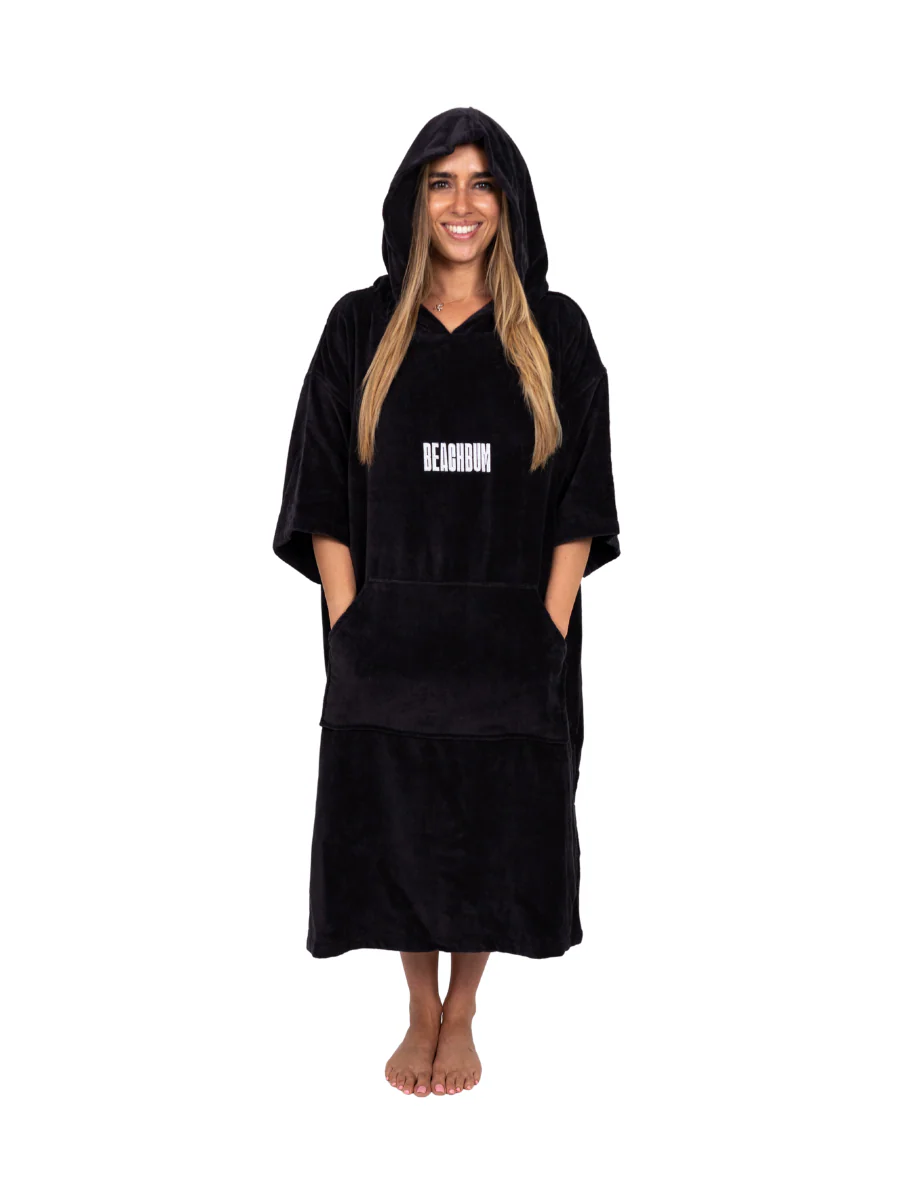 BEACHBUM TOWEL ROBE  - CHARCOAL - Image 8
