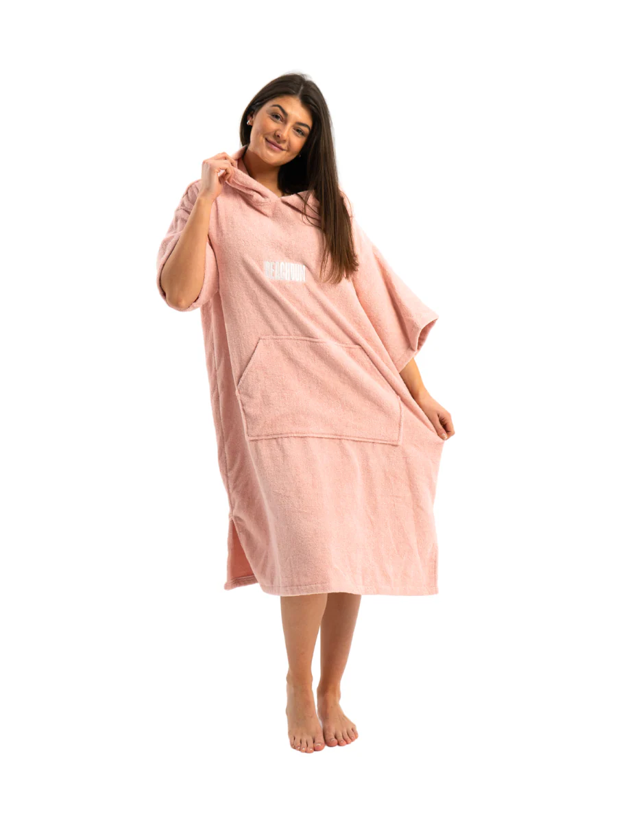 BEACHBUM TOWEL ROBE - PINK - Image 4