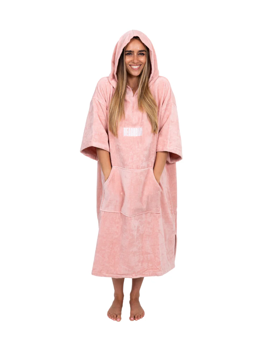 BEACHBUM TOWEL ROBE - PINK - Image 7