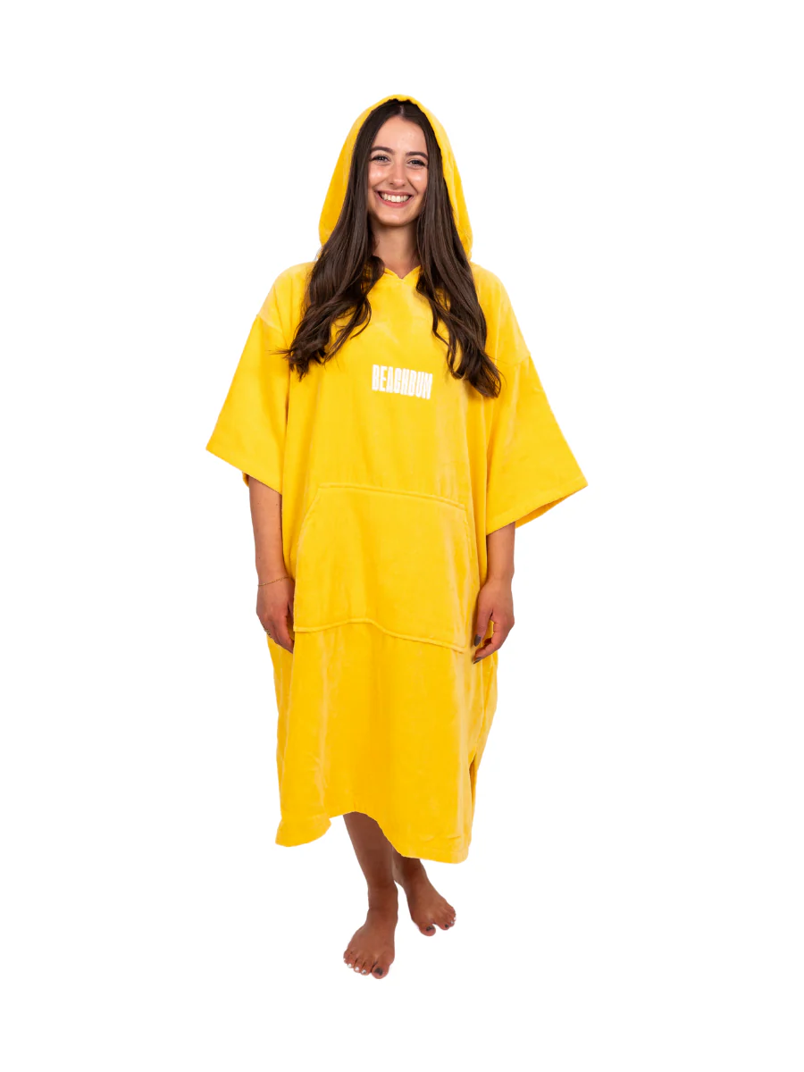 BEACHBUM TOWEL ROBE - YELLOW - Image 3
