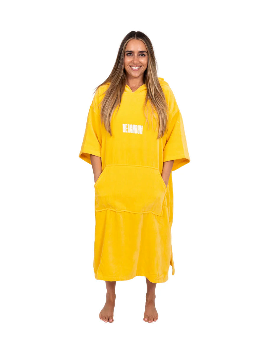 BEACHBUM TOWEL ROBE - YELLOW - Image 4