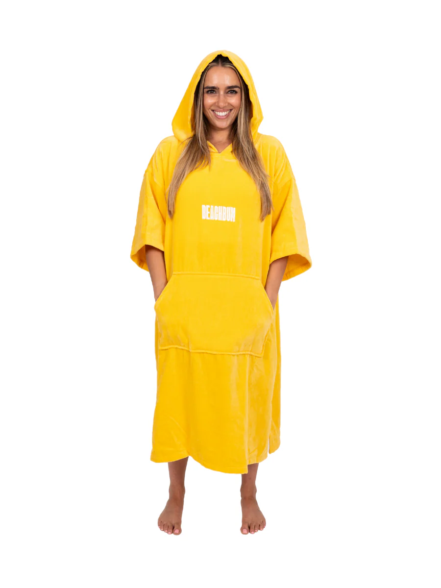 BEACHBUM TOWEL ROBE - YELLOW - Image 5
