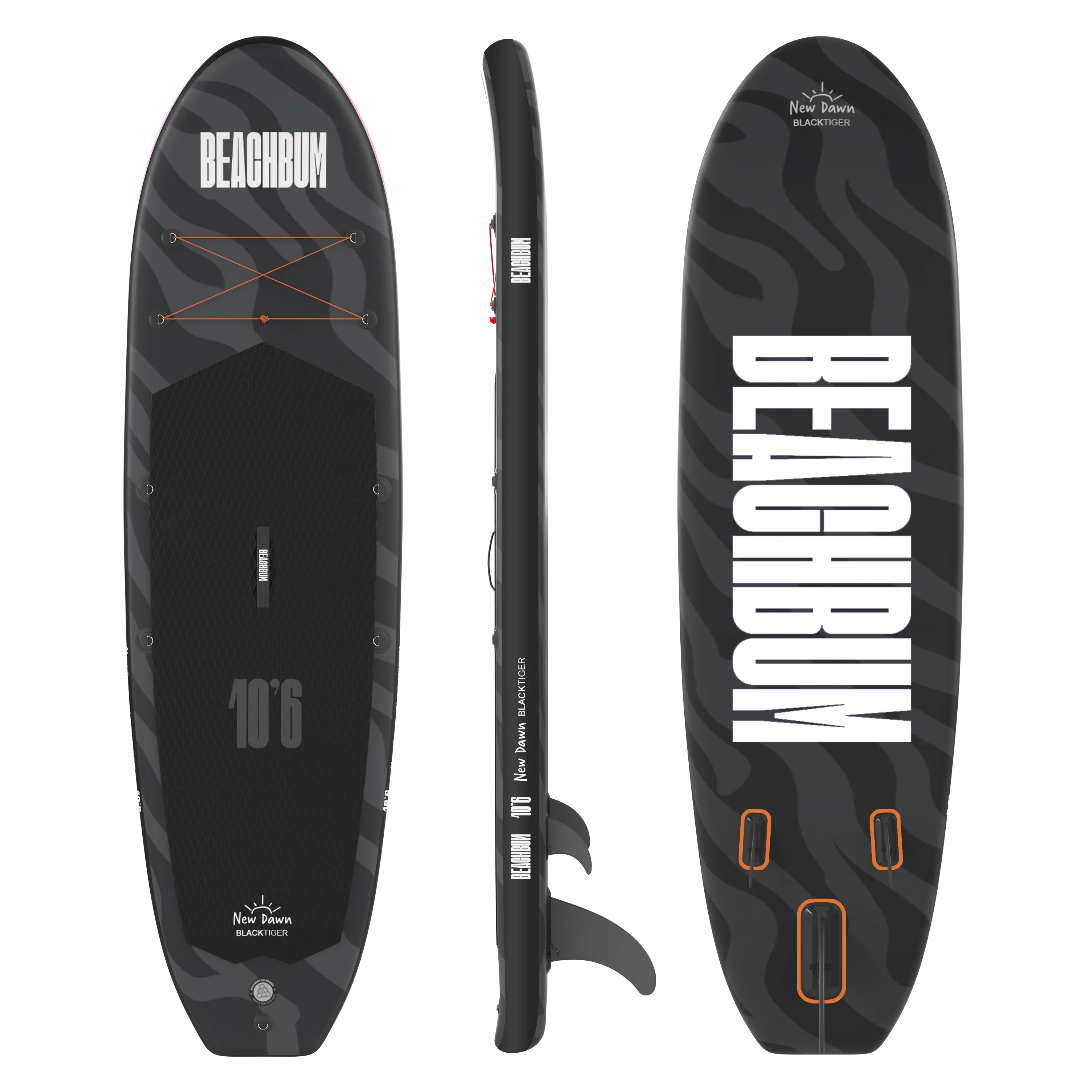 LIMITED EDITION BLACK TIGER PADDLE BOARD - Image 5
