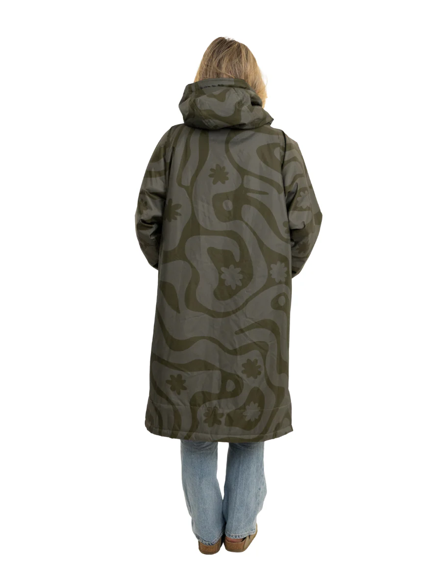 CORAL COLLECTION BROBE - OLIVE GREEN - Image 12