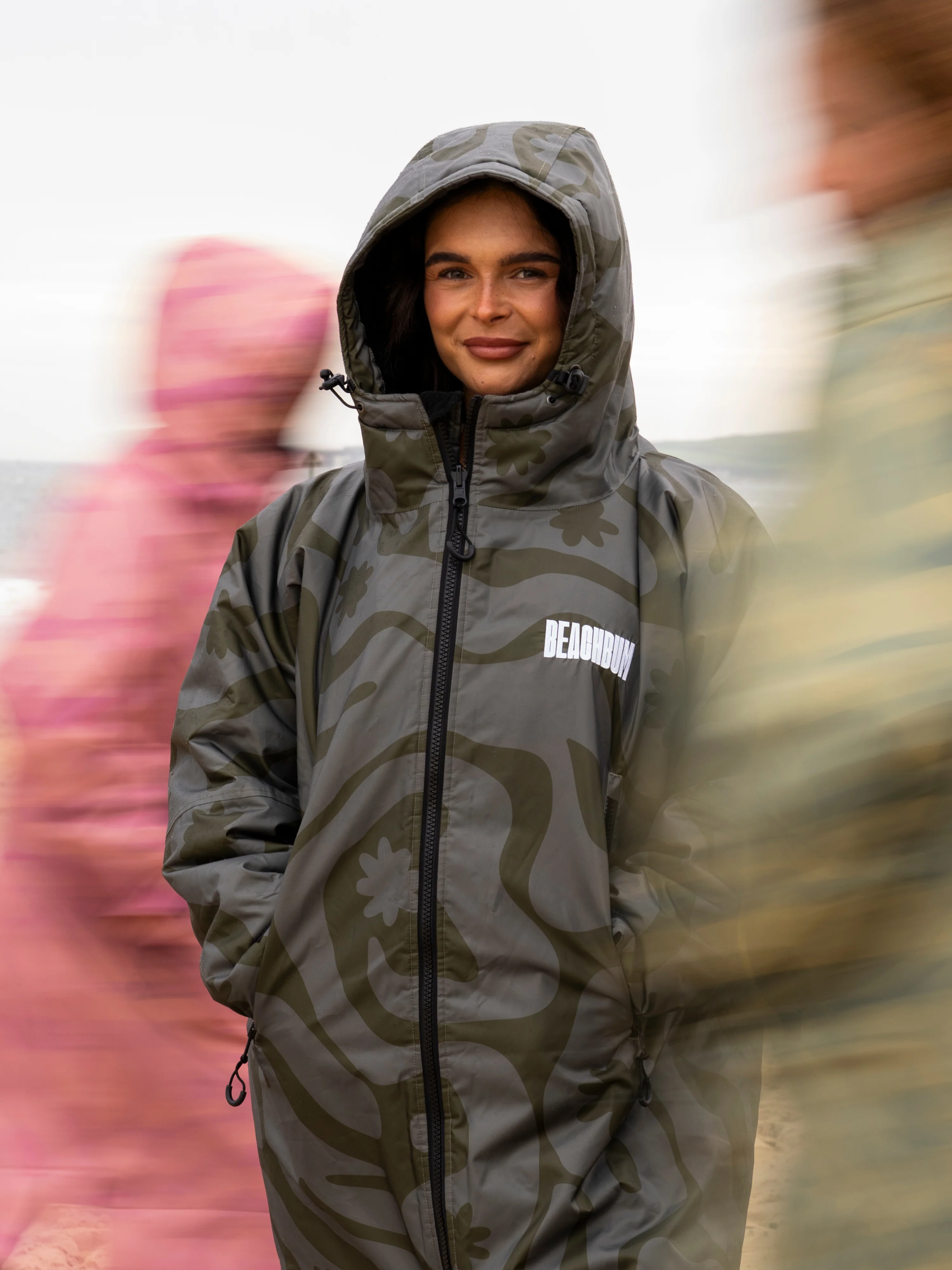 CORAL COLLECTION BROBE - OLIVE GREEN - Image 19