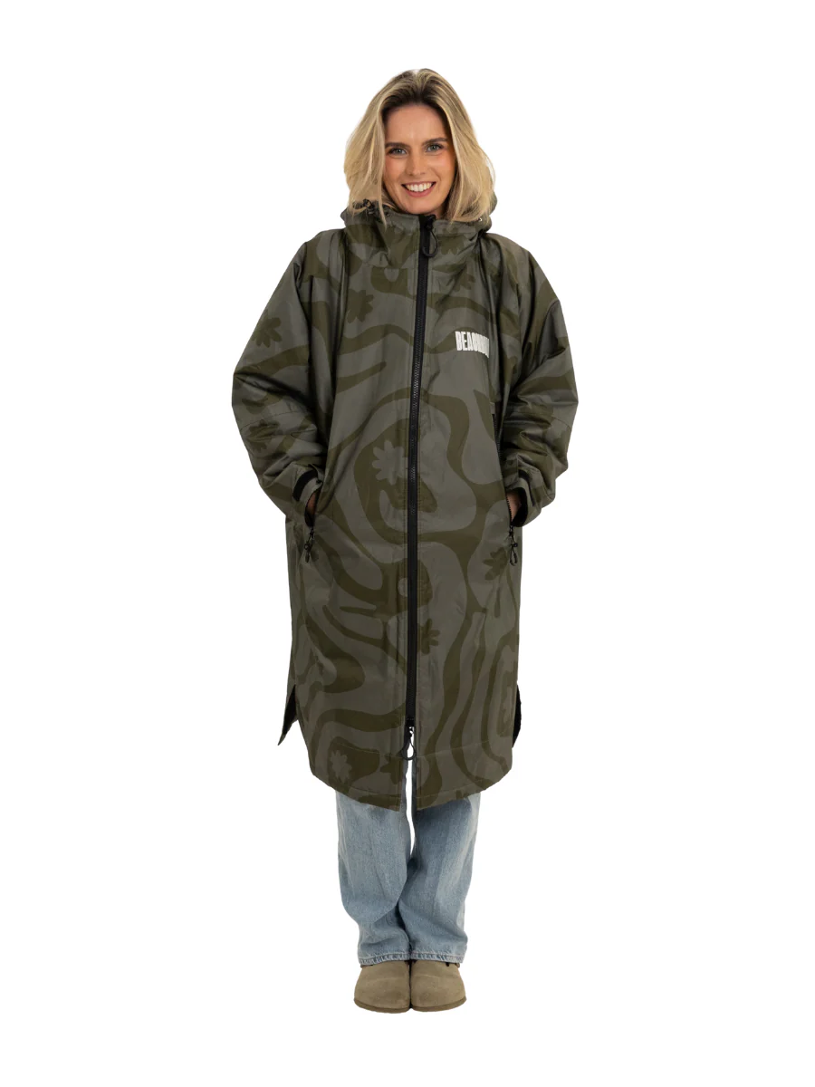 CORAL COLLECTION BROBE - OLIVE GREEN - Image 21