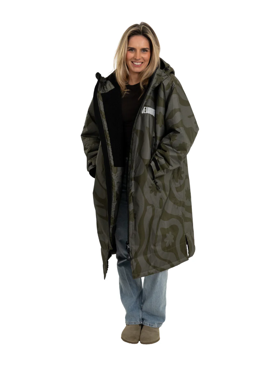 CORAL COLLECTION BROBE - OLIVE GREEN - Image 23