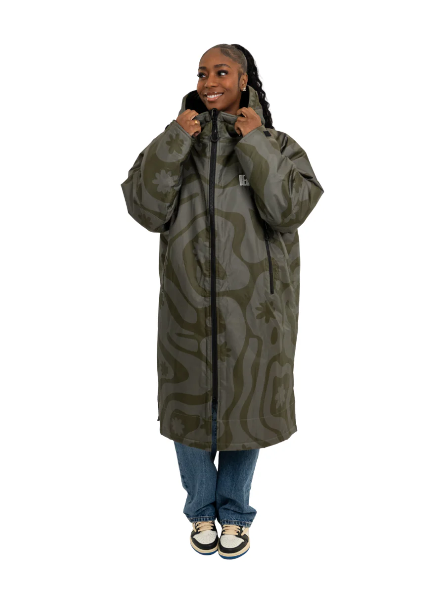 CORAL COLLECTION BROBE - OLIVE GREEN - Image 26
