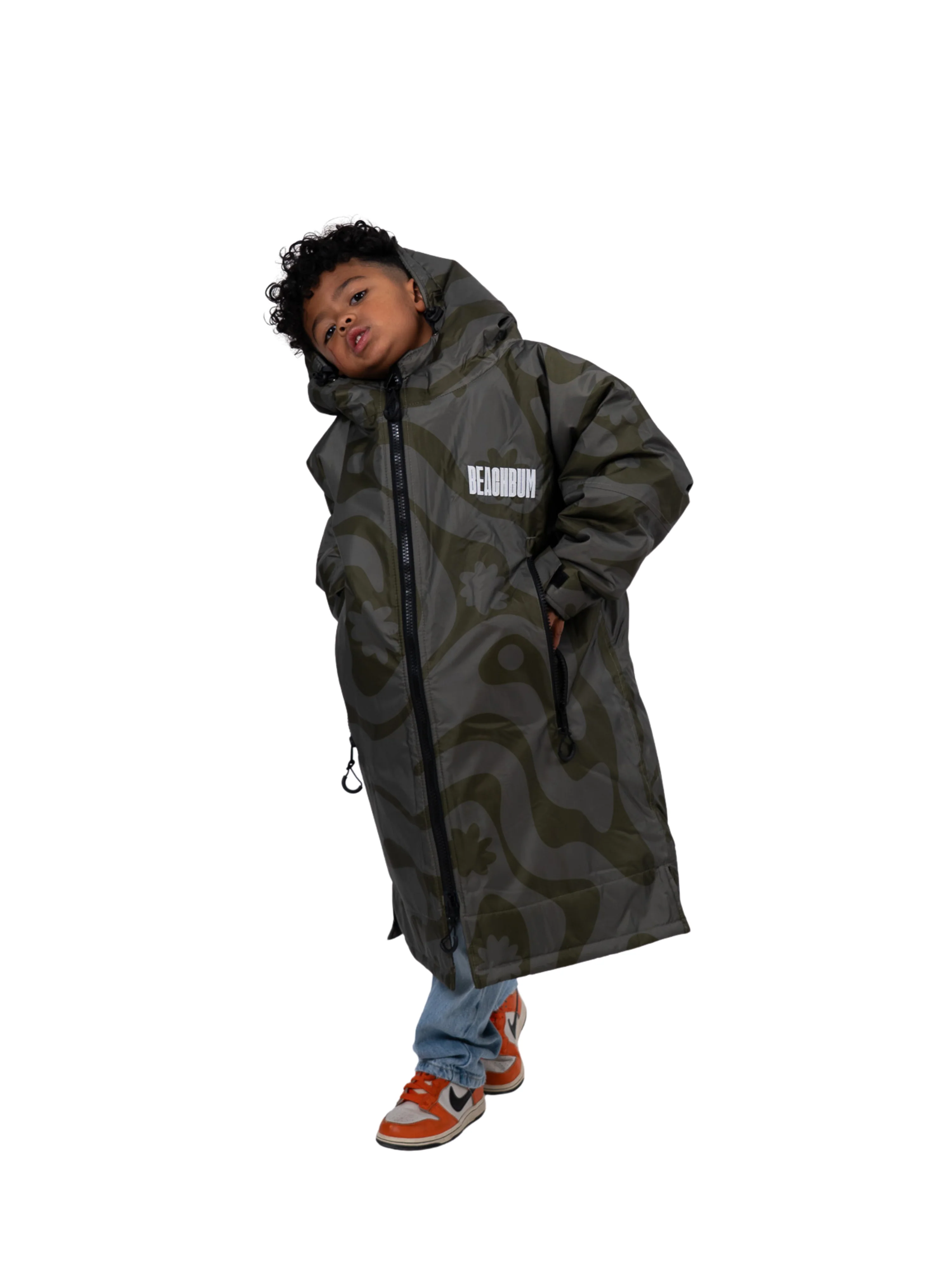 CORAL COLLECTION KIDS BROBE - OLIVE GREEN - Image 11