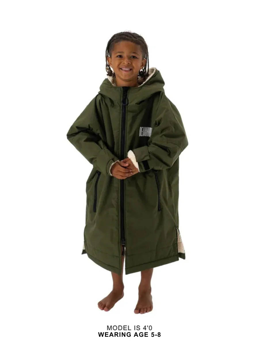 BEACHBUM KIDS - OLIVE GREEN BROBE - Image 4