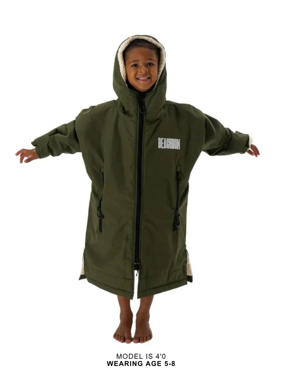 BEACHBUM KIDS - OLIVE GREEN BROBE - Image 6